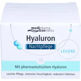 HYALURON NACHTPFLEGE Gadījuma krēms burciņā, 50 ml