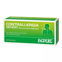 CONTRALLERGIA Hevert Siena drudža tabletes, 50 gab
