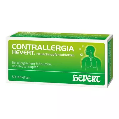 Contrallergia Hevert siena drudža tabletes, 50 gab Contrallergia Hevert siena drudža tabletes, 50 gab