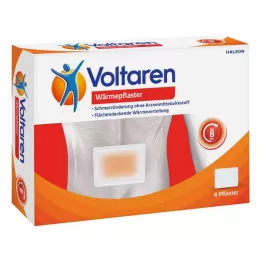 VOLTAREN Siltuma plāksteri aizmugurē, 4 gab