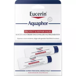 EUCERIN Aquaphor Protect &amp; Atjaunojošā ziede, 2X10 ml