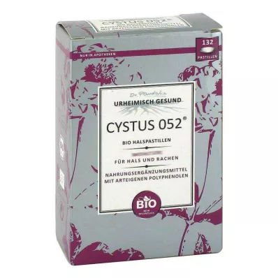 CYSTUS 052 bioloģiskās rīkles pastilas, 132 gab CYSTUS 052 bioloģiskās rīkles pastilas, 132 gab