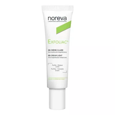 Exfoliac tonēts BB-krēms gaišs, 30 ml