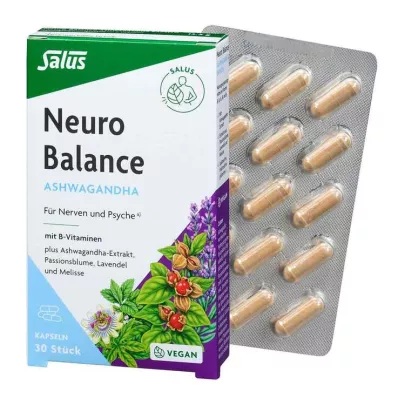 NEURO BALANCE Ashwagandha kapsulas Salus, 30 kapsulas