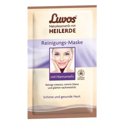 Luvos Healing Clay Cleansing Mask Natural Cosmetics, 2X7,5 ml