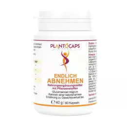 PLANTOCAPS Finally Slimming Capsules, 60 kapsulas