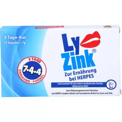 LY ZINK GEGEN HERPES Kapsulas, 15 gab