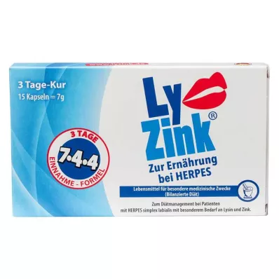 LY ZINK GEGEN HERPES Kapsulas, 15 gab LY ZINK GEGEN HERPES Kapsulas, 15 gab