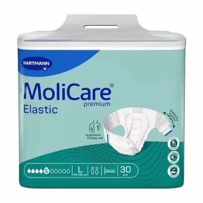 MoliCare® Premium Elastic Slip 5 pilieni L izmērs, 30 gab