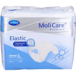 MOLICARE Premium Elastic Slip 6 pilieni, L izmērs, 30 gab