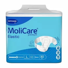 MOLICARE Premium Elastic Slip 6 pilieni, L izmērs, 30 gab
