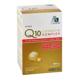 COENZYM Q10 100 mg kapsulas+vitamīni+minerālvielas, 120 gab