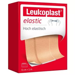 LEUKOPLAST Elastīgs plāksteris 6 cmx1 m, 1 gab
