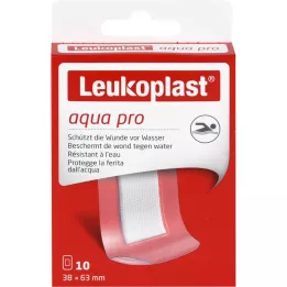 LEUKOPLAST aqua pro sloksnes 38x63 mm, 10 gab