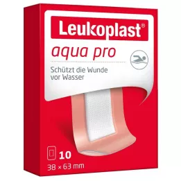LEUKOPLAST aqua pro sloksnes 38x63 mm, 10 gab