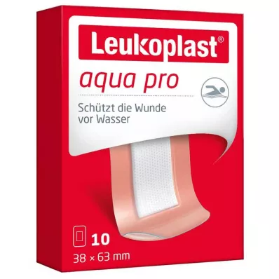 LEUKOPLAST aqua pro sloksnes 38x63 mm, 10 gab
