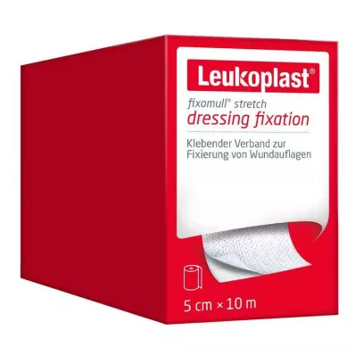 LEUKOPLAST Fixomull stretch 5 cmx10 m, 1 gab LEUKOPLAST Fixomull stretch 5 cmx10 m, 1 gab