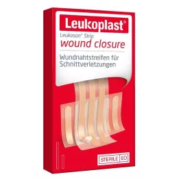 LEUKOPLAST Leukosan Strip sterils 6x38 mm/6x75 mm, 9 gab