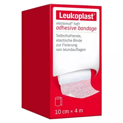 Leukoplast Elastomull adhezīvs fiksējošs pārsējs elastīgs 10 cmx4 m, 1 gab Leukoplast Elastomull adhezīvs fiksējošs pārsējs elastīgs 10 cmx4 m, 1 gab