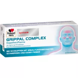 GRIPPAL COMPLEX DoppelherzPharma 200 mg/30 mg FTA, 20 gab