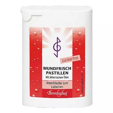 MUNDFRISCH Pastilas bez cukura, 35 g