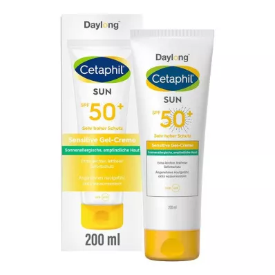 Cetaphil Sun jutīgs gēla krēms SPF 50 + saules aizsardzība, 200 ml