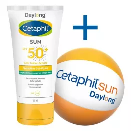 CETAPHIL Sun Daylong SPF 50+ sens.gel-fluid sejas želeja, 50 ml