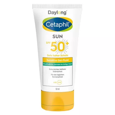 CETAPHIL Sun Daylong SPF 50+ sens.gel-fluid sejas želeja, 50 ml CETAPHIL Sun Daylong SPF 50+ sens.gel-fluid sejas želeja, 50 ml