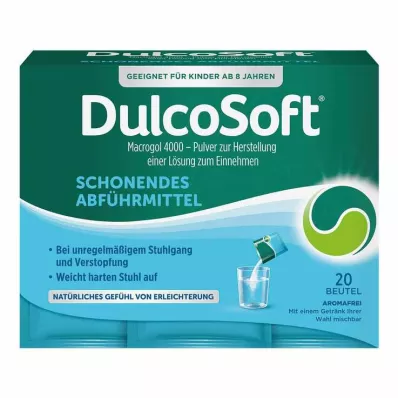DulcoSoft® pulverveida caurejas līdzeklis pret aizcietējumiem, 20X10 g DulcoSoft® pulverveida caurejas līdzeklis pret aizcietējumiem, 20X10 g