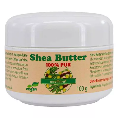 SHEABUTTER nerafinēts 100% tīrs, 100 g