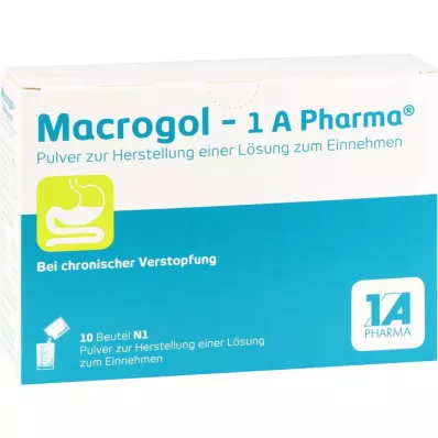 MACROGOL-1A Pharma Plv.z.Her.e.Lsg.z.nehmen, 10 gab