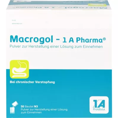 MACROGOL-1A Pharma Plv.z.Her.e.Lsg.z.nehmen, 50 gab