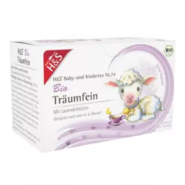 H&amp;S Bioloģiskā bērnu un zīdaiņu tēja Träumfein filtrēšanas maisiņi, 20X1,2 g