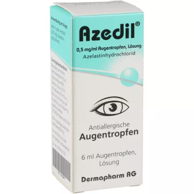 AZEDIL 0,5 mg/ml acu pilienu šķīdums, 6 ml