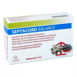 SEPTACORD Balance apvalkotās tabletes, 100 gab