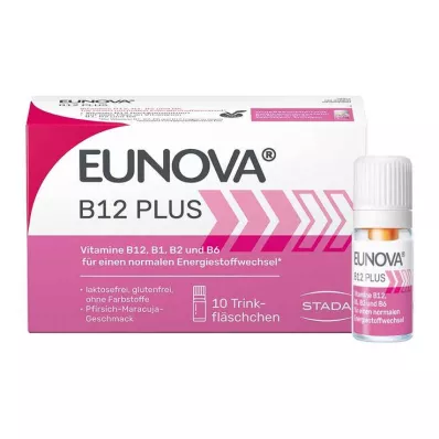 Eunova B12 Plus šķīdums iekšķīgai lietošanai, 10X8 ml Eunova B12 Plus šķīdums iekšķīgai lietošanai, 10X8 ml