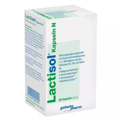 Lactisol kapsulas N, 90 gab
