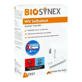 Exacto HIV pašpārbaude (1 gab.)