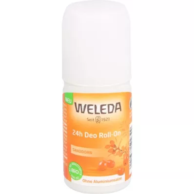 WELEDA Smiltsērkšķu 24 stundu dezodorants roll-on, 50 ml