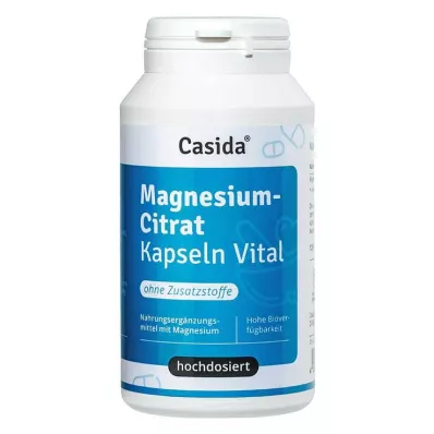 MAGNESIUMCITRAT Vital kapsulas, 120 kapsulas MAGNESIUMCITRAT Vital kapsulas, 120 kapsulas
