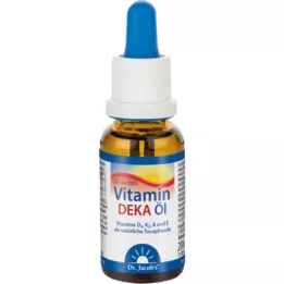 VITAMIN DEKA Dr Jacobs eļļas pilieni, 20 ml