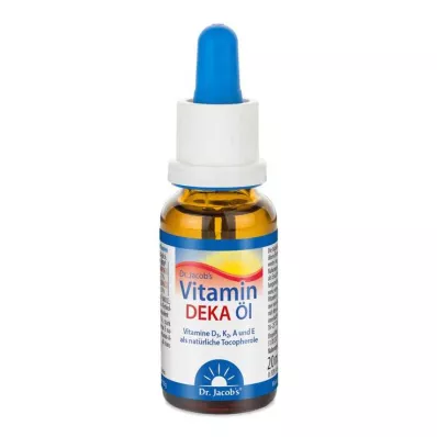 VITAMIN DEKA Dr Jacobs eļļas pilieni, 20 ml