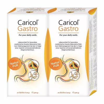 CARICOL Gastro maisiņš dubultā iepakojumā, 40X21 ml