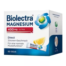 BIOLECTRA Magnijs 400 mg ultra Direct Lemon, 60 kapsulas
