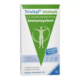TRIVITAL imūnsistēmas kapsulas, 14 gab
