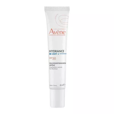 Avene Hydrance BB-Viegli tonēta mitrinoša emulsija SPF 30, 40 ml Avene Hydrance BB-Viegli tonēta mitrinoša emulsija SPF 30, 40 ml