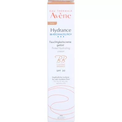 AVENE Hydrance BB bagātīgs tonēts mitrinošs krēms, 40 ml