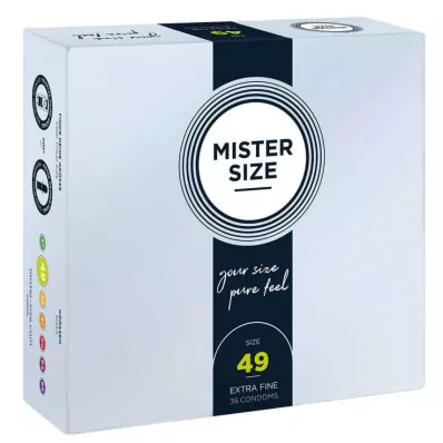 MISTER 49 izmēra prezervatīvi, 36 gab