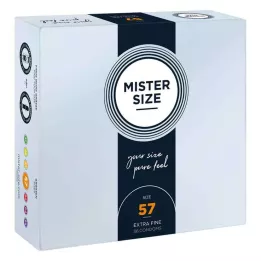 MISTER 57 izmēra prezervatīvi, 36 gab