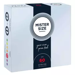 MISTER 60 izmēra prezervatīvi, 36 gab